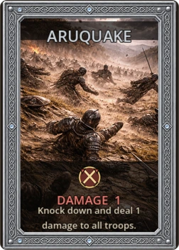 Aruquake card