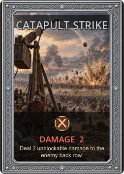 Catapult Strike card
