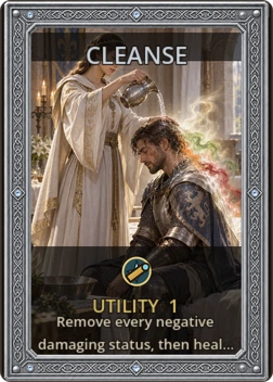 Cleanse card