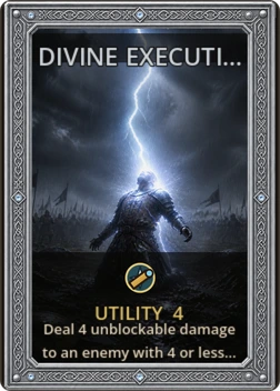 Divine Execution card