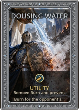 Dousing Water card