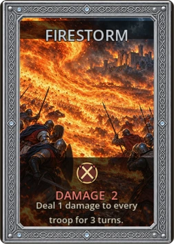 Firestorm card