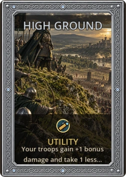 High Ground card