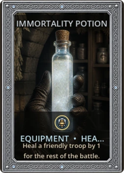 Immortality Potion card