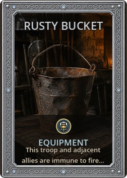 Rusty Bucket card