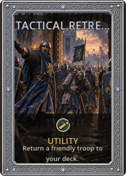 Tactical Retreat card