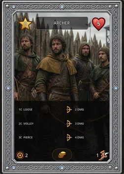 Archer card