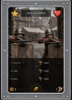Crossbowmen card