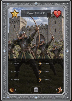 Royal Archers card