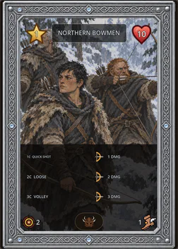 Northern Bowmen card