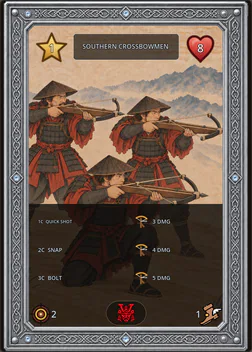 Southern Crossbowmen card