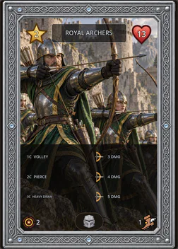 Royal Archers card