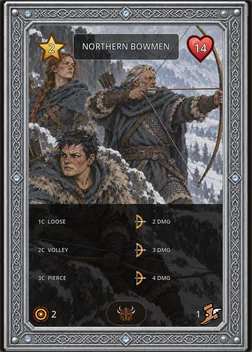 Northern Bowmen card