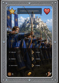 Starhill Longbowmen card