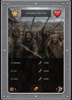 Peasant Militia card