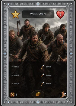 Woodsmen card