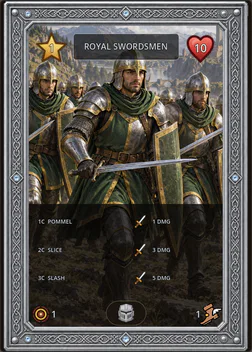 Royal Swordsmen card