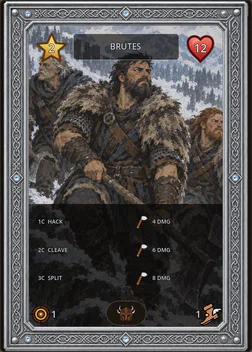 Brutes card