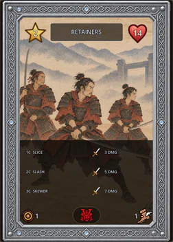 Retainers card