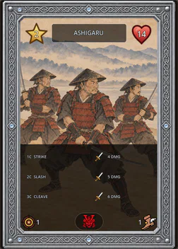 Ashigaru card