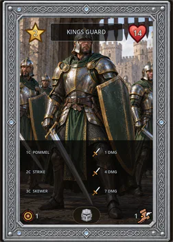 Kings Guard card