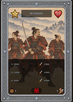 Retainers card