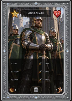 Kings Guard card