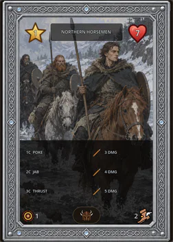 Northern Horsemen card