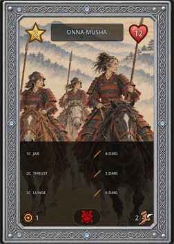 Onna-Musha card