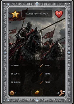 Redhill Heavy Cavalry card