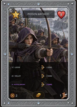 Poison Archers card