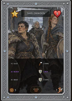 Shieldmaiden card