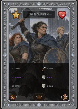 Shieldmaiden card