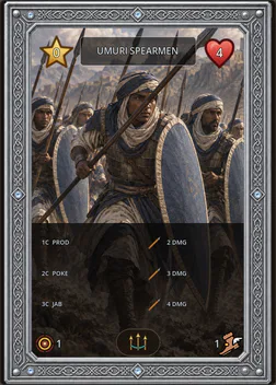 Umuri Spearmen card