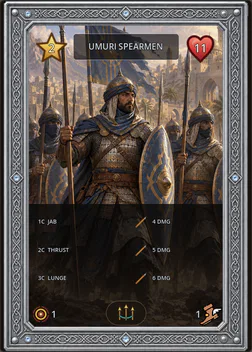 Umuri Spearmen card