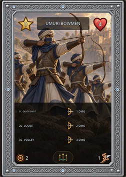 Umuri Bowmen card