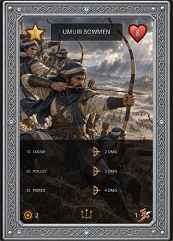 Umuri Bowmen card