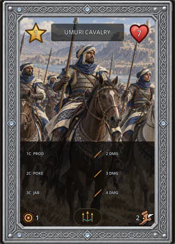 Umuri Cavalry card