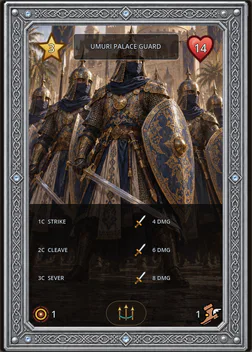 Umuri Palace Guard card
