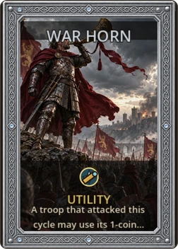 War Horn card